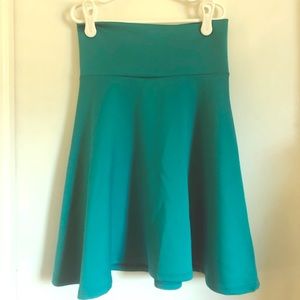 ❌ NOT FOR SALE Teal skater skirt